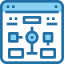 Flowchart icon 64x64