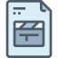 Clapperboard icon 64x64