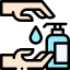 Hand sanitizer Symbol 64x64