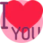 I love you icon 64x64