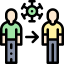Virus transmission アイコン 64x64