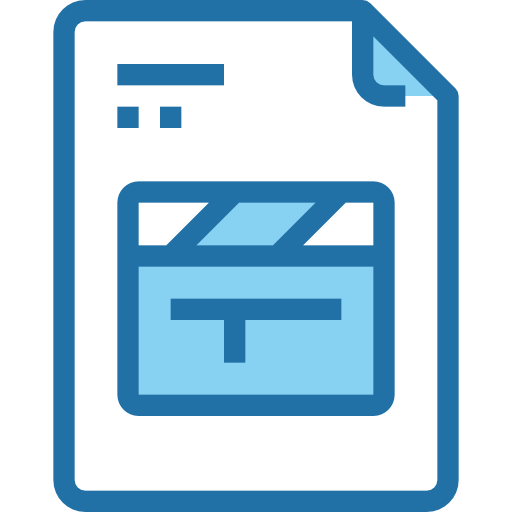 Clapperboard icon