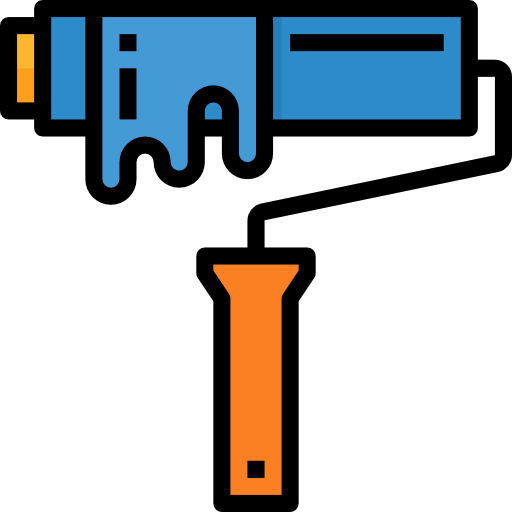 Paint roller icon