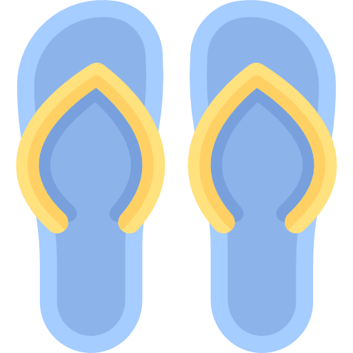 Flip flops icon