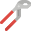 Groove joint pliers icon 64x64