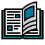 Open book icon 64x64