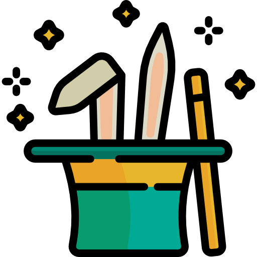 Magic trick icon