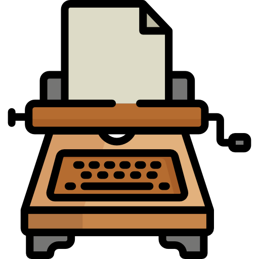 Typewriter icon