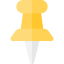 Push pin icon 64x64