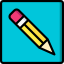 Pencil Symbol 64x64