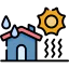 Heat wave icon 64x64
