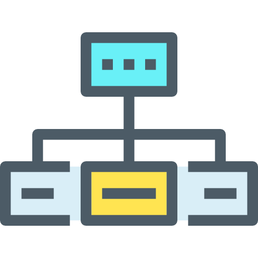 Flow chart icon
