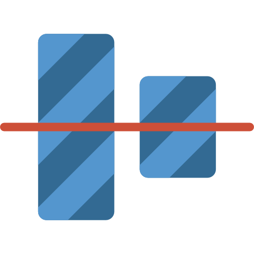 Center alignment icon