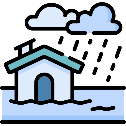 Heavy rain icon