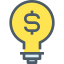 Light bulb icon 64x64