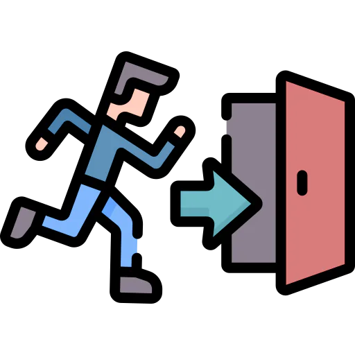 Evacuation icon