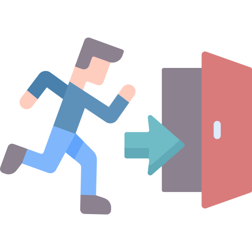 Evacuation icon