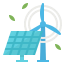 Renewable energy icon 64x64