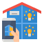 Smart home icon 64x64