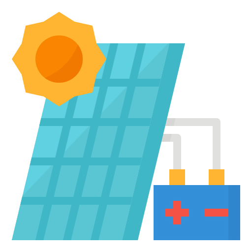 Solar panel icon