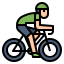 Cyclist icon 64x64