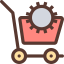 Shopping cart icon 64x64