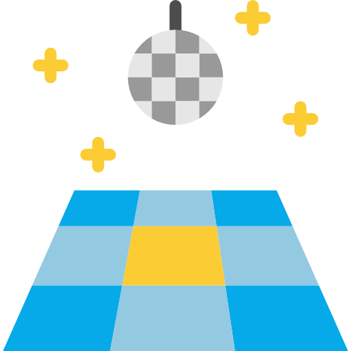 Dance floor icon