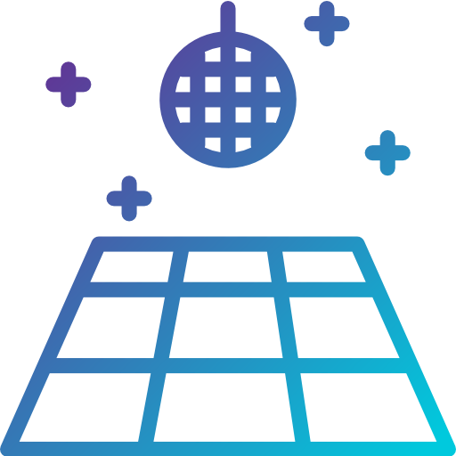 Dance floor icon