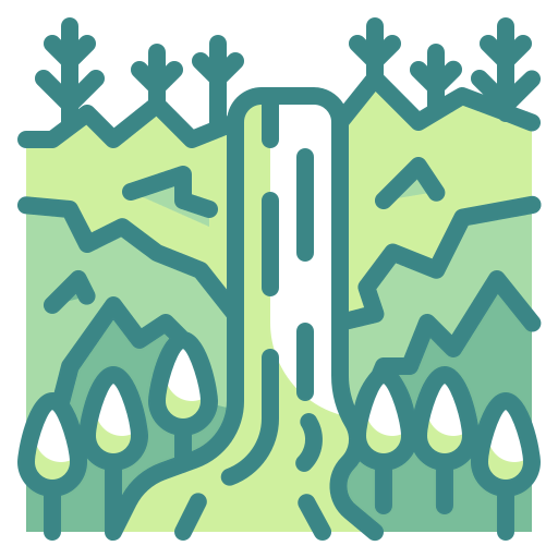 Waterfall icon