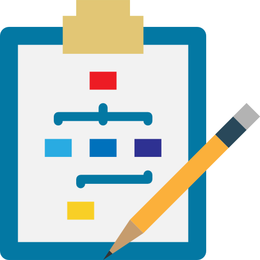 Flow chart icon