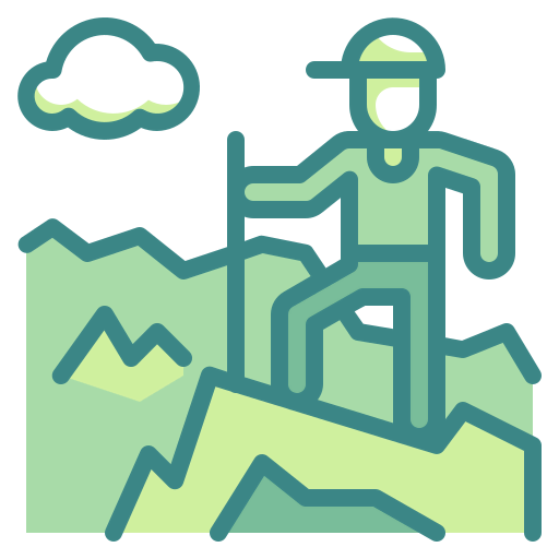 Hiking icon