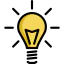 Lightbulb icon 64x64