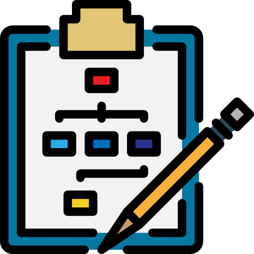 Flow chart icon