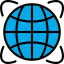 Globe icon 64x64