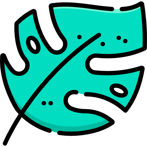 Leaf monstera icon