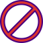 Forbidden Symbol 64x64