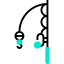 Fishing rod icon 64x64