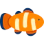 Clown fish icon 64x64