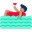 Relaxing icon 64x64
