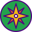 Windrose Symbol 64x64