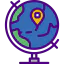 Globe icon 64x64