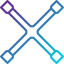 Cross wrench icon 64x64