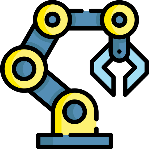 Robotic arm icon
