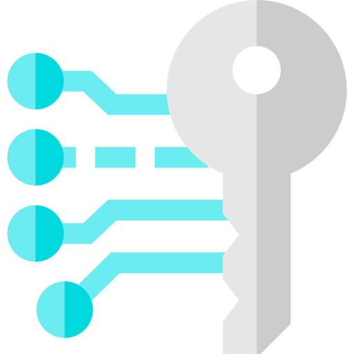 Electronic key icon