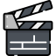 Clapperboard icon 64x64