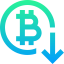 Bitcoin ícone 64x64
