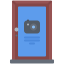 Door sign icon 64x64