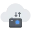 Cloud storage icon 64x64