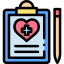 Medical file icon 64x64