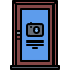 Door sign icon 64x64